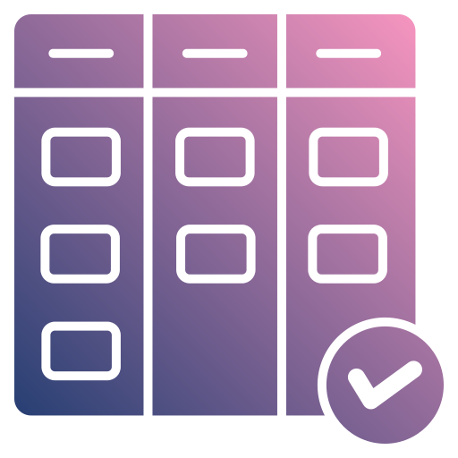 kanban Generic gradient fill Icône