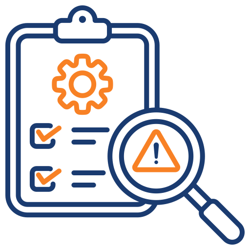 Risk assessment Generic color outline icon