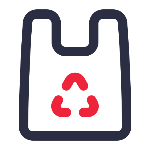 プラスチックのリサイクル Generic color outline icon