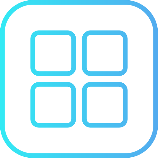 apps Generic gradient outline icon