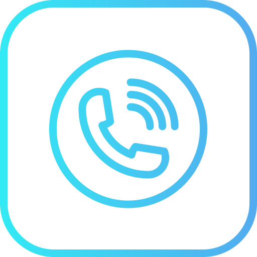 Call Generic gradient outline icon