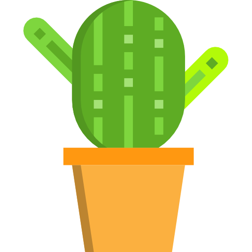 cactus srip Flat icona