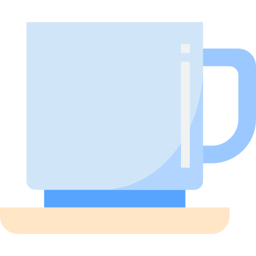 コーヒーカップ srip Flat icon