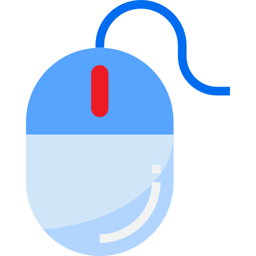 Mouse srip Flat icon