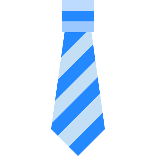 krawat srip Flat ikona