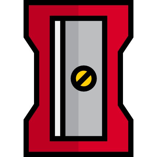 Sharpener srip Lineal Color icon