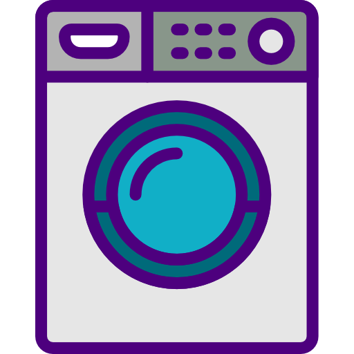 洗濯機 prettycons Lineal Color icon