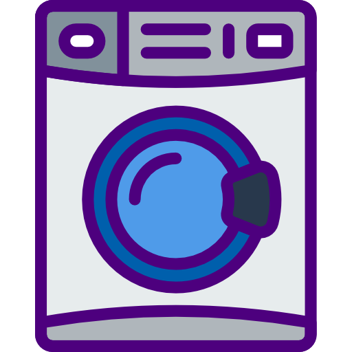 洗濯機 prettycons Lineal Color icon