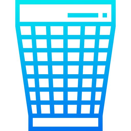 Basket srip Gradient icon