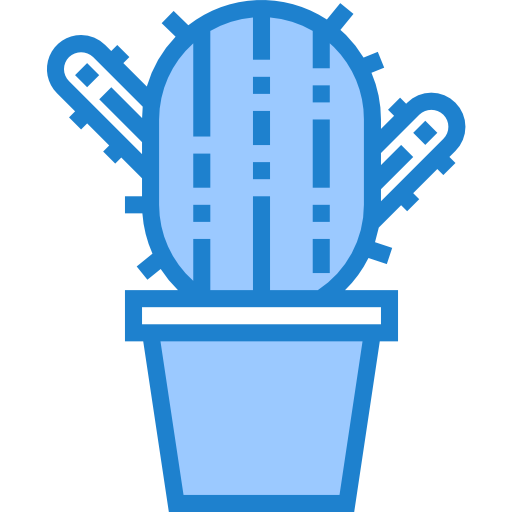 cactus srip Blue icoon