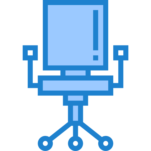 의자 srip Blue icon