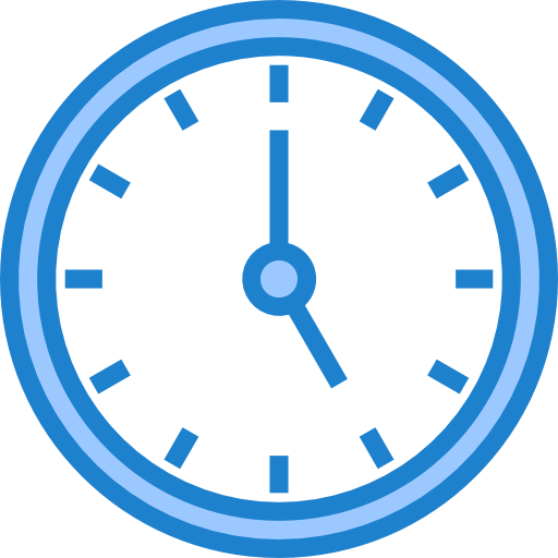Часы srip Blue иконка