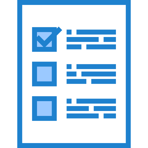 문서 srip Blue icon