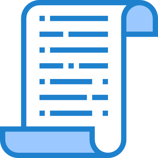 documento srip Blue icono