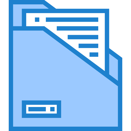 ordner srip Blue icon