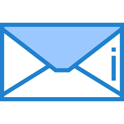 courrier srip Blue Icône