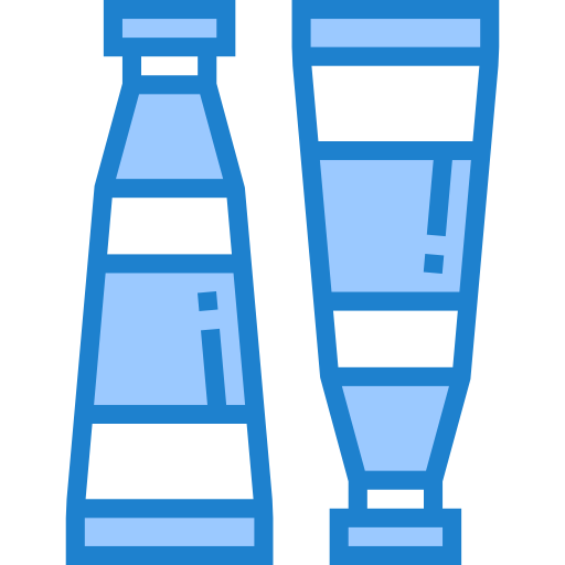튜브 페인트 srip Blue icon