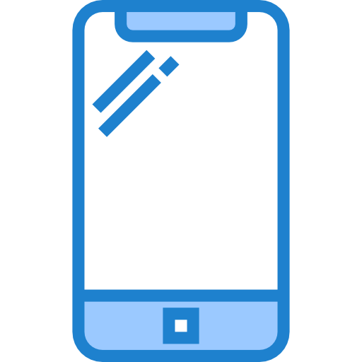teléfono inteligente srip Blue icono
