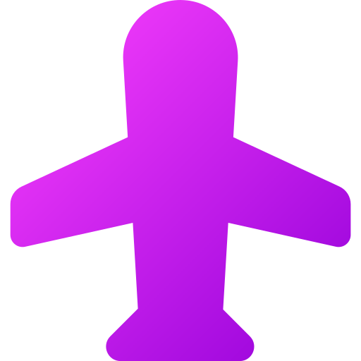 avion Generic gradient fill Icône