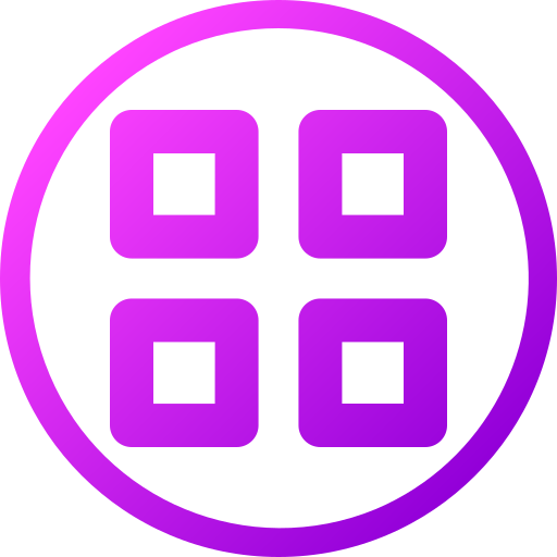 menú Generic gradient fill icono