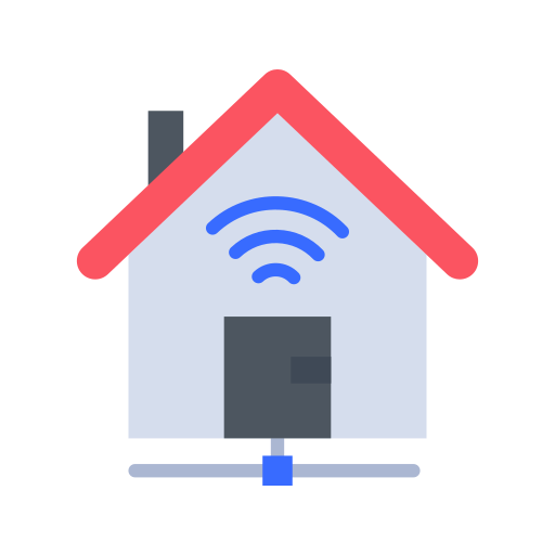 Smart home Generic color fill icon