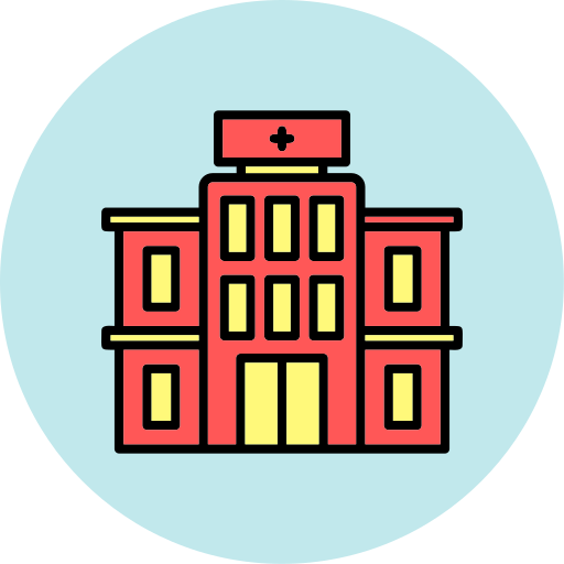 Госпиталь Generic color lineal-color иконка