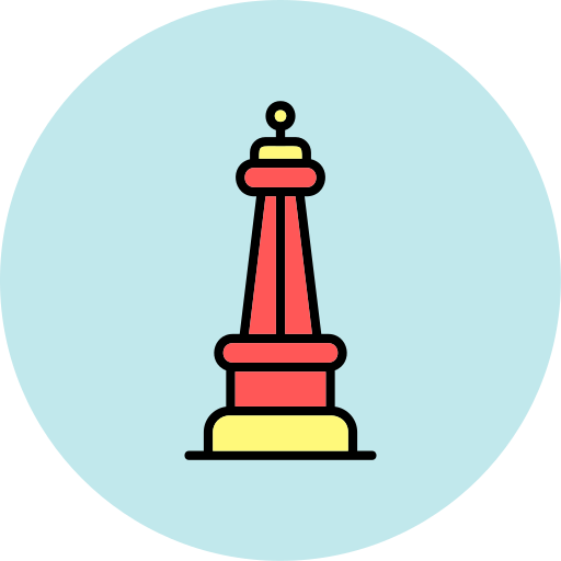 기념물 Generic color lineal-color icon