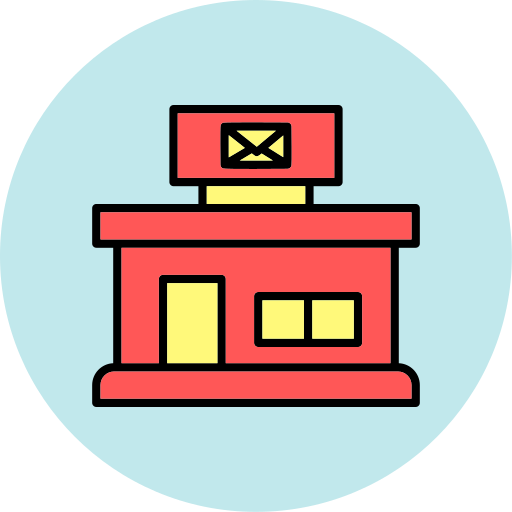 우체국 Generic color lineal-color icon
