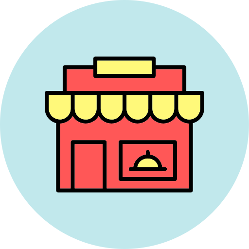 슈퍼마켓 Generic color lineal-color icon