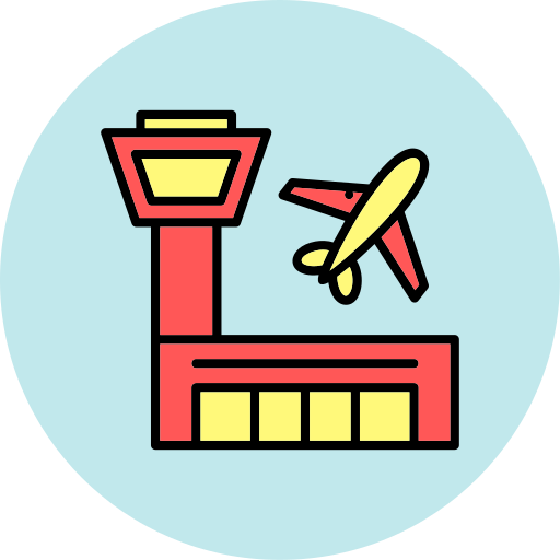 flughafen Generic color lineal-color icon
