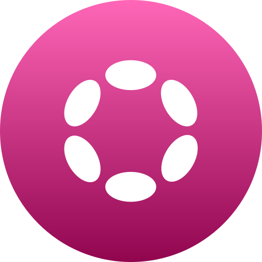 a pois Generic gradient fill icona