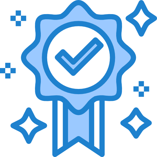 Medal srip Blue icon