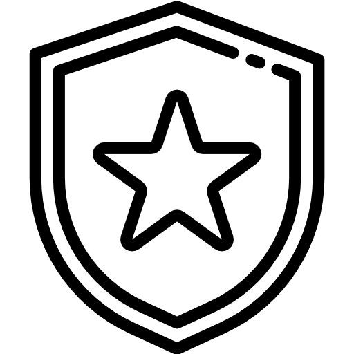 シールド srip Lineal icon