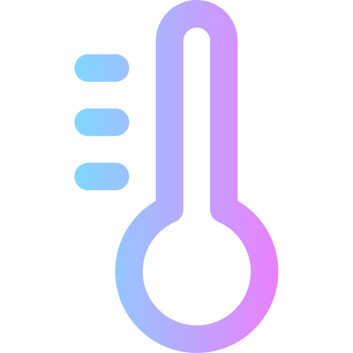 temperatura Super Basic Rounded Gradient icona