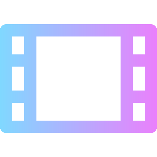 video Super Basic Rounded Gradient icona