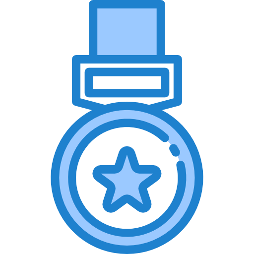 medaglia srip Blue icona