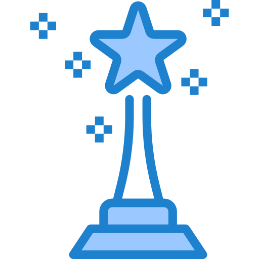 Trophy srip Blue icon
