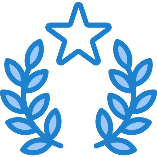ganador srip Blue icono
