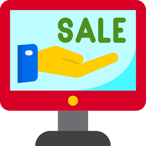 Sale srip Flat icon