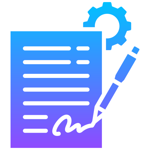 Contract Generic gradient fill icon