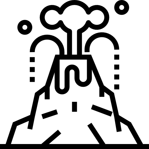 화산 srip Lineal icon