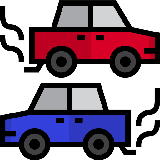 carros srip Lineal Color icono