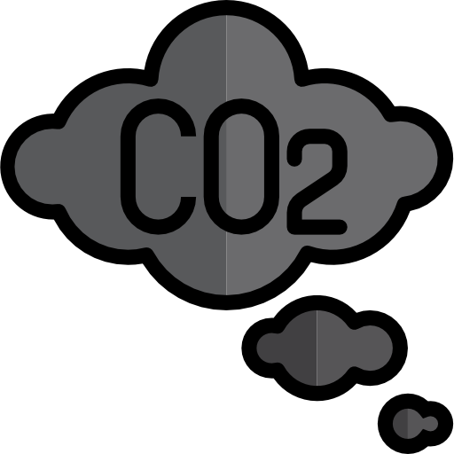 Co2 srip Lineal Color icon