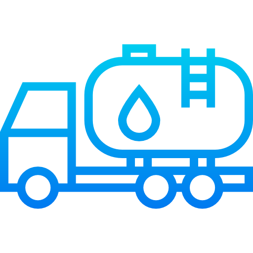 Нефтяной грузовик srip Gradient иконка
