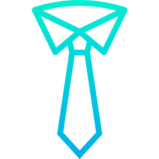 Necktie Kiranshastry Gradient icon