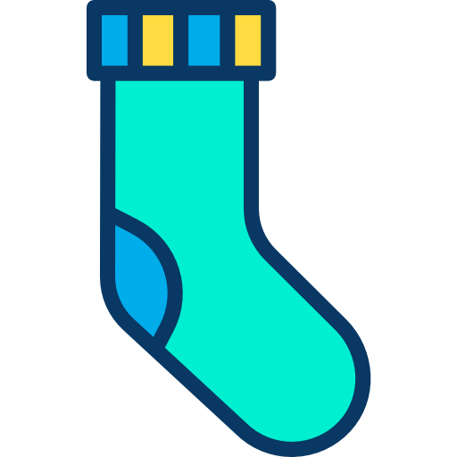 Sock Kiranshastry Lineal Color icon