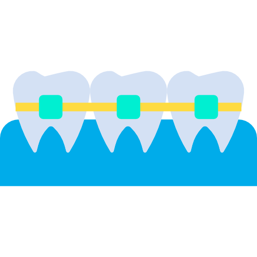 zęby Kiranshastry Flat ikona