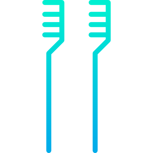 cepillo de dientes Kiranshastry Gradient icono