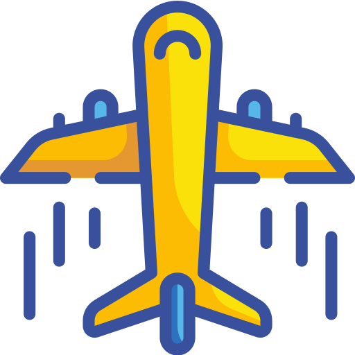 비행기 Wanicon Lineal Color icon