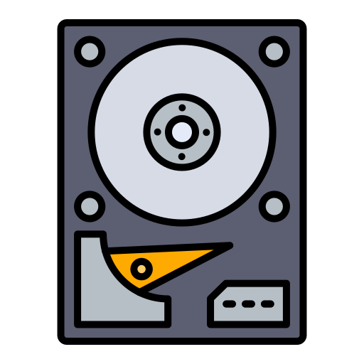 disco duro Generic color lineal-color icono